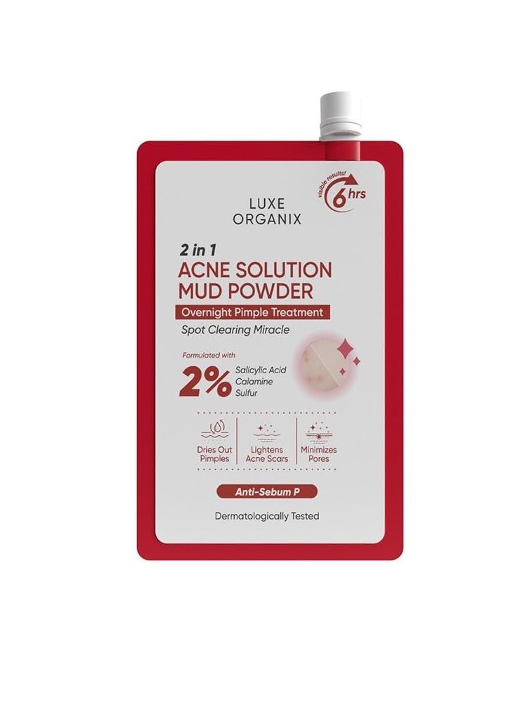 GenericLuxe Organix 2in1 Acne Solution Mud Powder