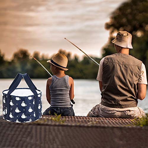 Hooyee Multifunctional Portable Wash Basin Folding Bucket (Pink) #TOP5