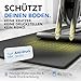LILENO SPORTS Bodenschutzmatte Fitnessgerät 70x130 cm | 8 mm starke Fitnessgeräte Unterlage | Sportmatte und Fitnessmatte rutschfest | Ideal Schalldämmend für Crosstrainer, Laufband oder Home Gym