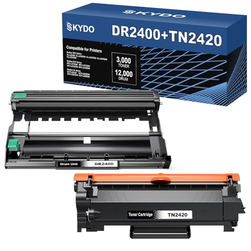 TN2420 Toner und DR2400 Trommel ersetzt Brother TN2420 TN2410 Toner DR2400 Trommel für Brother...