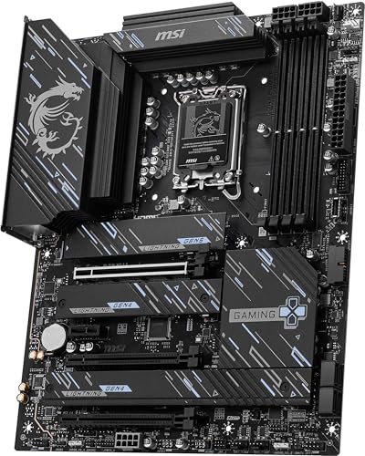 Image of MSI Z890 Gaming Plus WiFi Gaming Motherboard (Supports Core Ultra Series 2 Intel Processors, LGA 1851, DDR5, PCIe 5.0, M.2, SATA, 5Gbps LAN, USB Type-C, Wi-Fi 7, Bluetooth 5.4, Thunderbolt 4, ATX)
