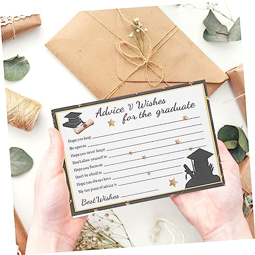 SEWACC 10 Pçs Decorações De Celebração De Formatura Cartões Em Branco Cartões De Presente Em Branco