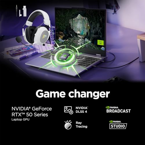 Image of Lenovo LOQ 15 Gaming Laptop, NVIDIA GeForce RTX 5050, 15.6 inch IPS LCD FHD 144Hz Display, Intel Core i5-13450HX, 16GB DDR5 RAM, 512GB SSD, Wi-Fi 6, RJ-45, Win 11 Pro, Luna Grey, w /Mytrix Accessory