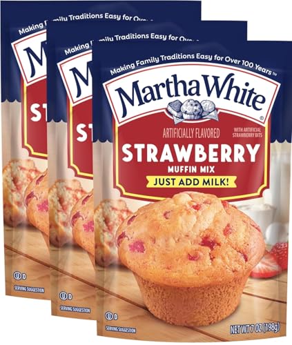 MW Strawberry Muffin Mix, 7 oz (Bundle pack of 3)