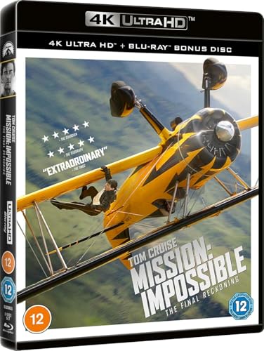 Image of Mission: Impossible - The Final Reckoning 2025 [4K UHD + Blu-ray] [Region Free]