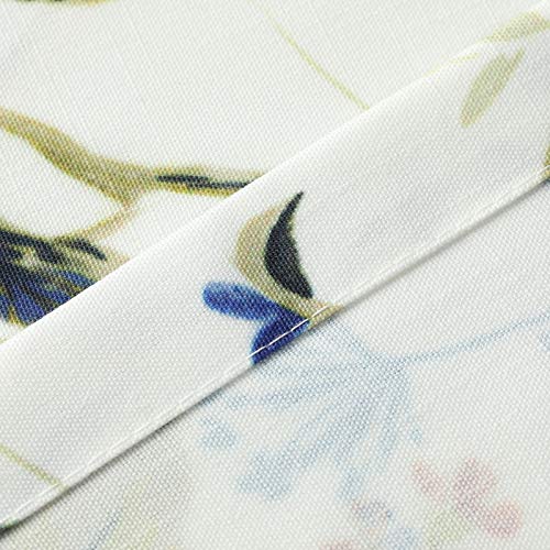 Vogol Birds Printed Valances For Windows, Pocket Window Curtains Valance For Kitchen Living Room, W52Xl18, One Panel #TOP4