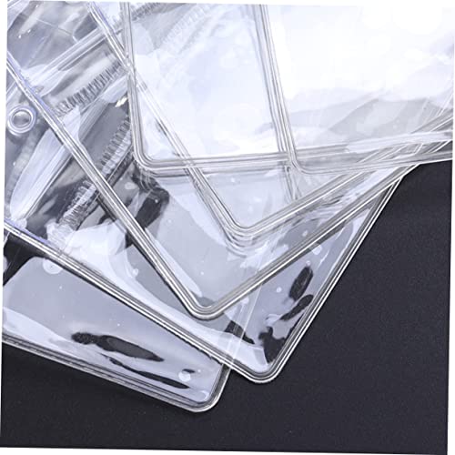 Support de Carte Horizontal Étanche Transparent avec Cordon 100pcs - 2