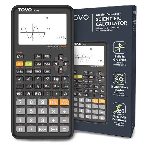 TOVO Scientific Calculator with Graphic Functions, 360+...