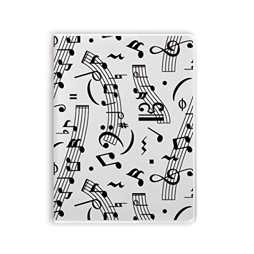 Carnet de notes de musique Art Déco à couverture souple pour musiciens