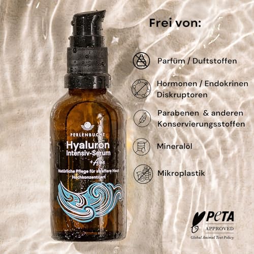 Hyaluronic Acid Intensive Serum with Aloe, High-Dose & Vegan, Anti-Aging Skin Care - Image 2