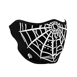 ZANheadgear® Half Mask Neoprene Spider Web