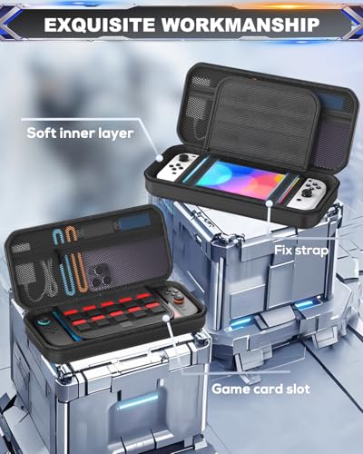 image for FYOUNG All in One Accessories Case Bundle for Nintendo Switch 2 2025, 