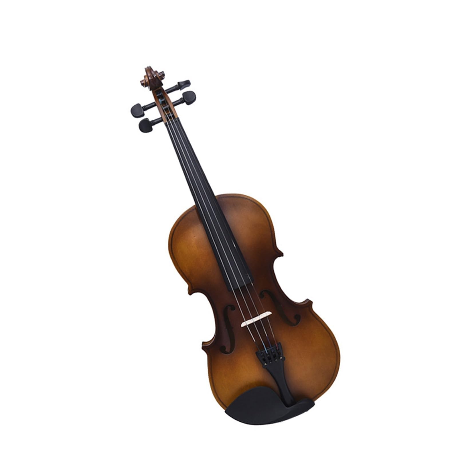 Violín 4/4 Hecho A Mano En Madera Contrachapada Mate Para Principiantes Instrumento De Violín