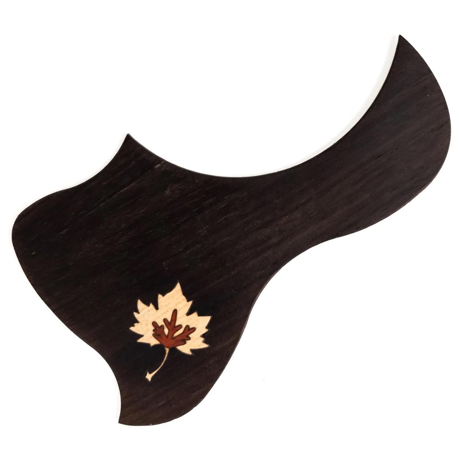 Pickguard do gitary akustycznej dla początkujących Ręcznie inkrustowana płytka ochronna z palisandru do gitary akustycznej o bogatym usłojeniu
