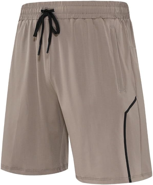 Men's Solid Ice Shorts Quick Dry Breathable Thin Running Outdoor Casual