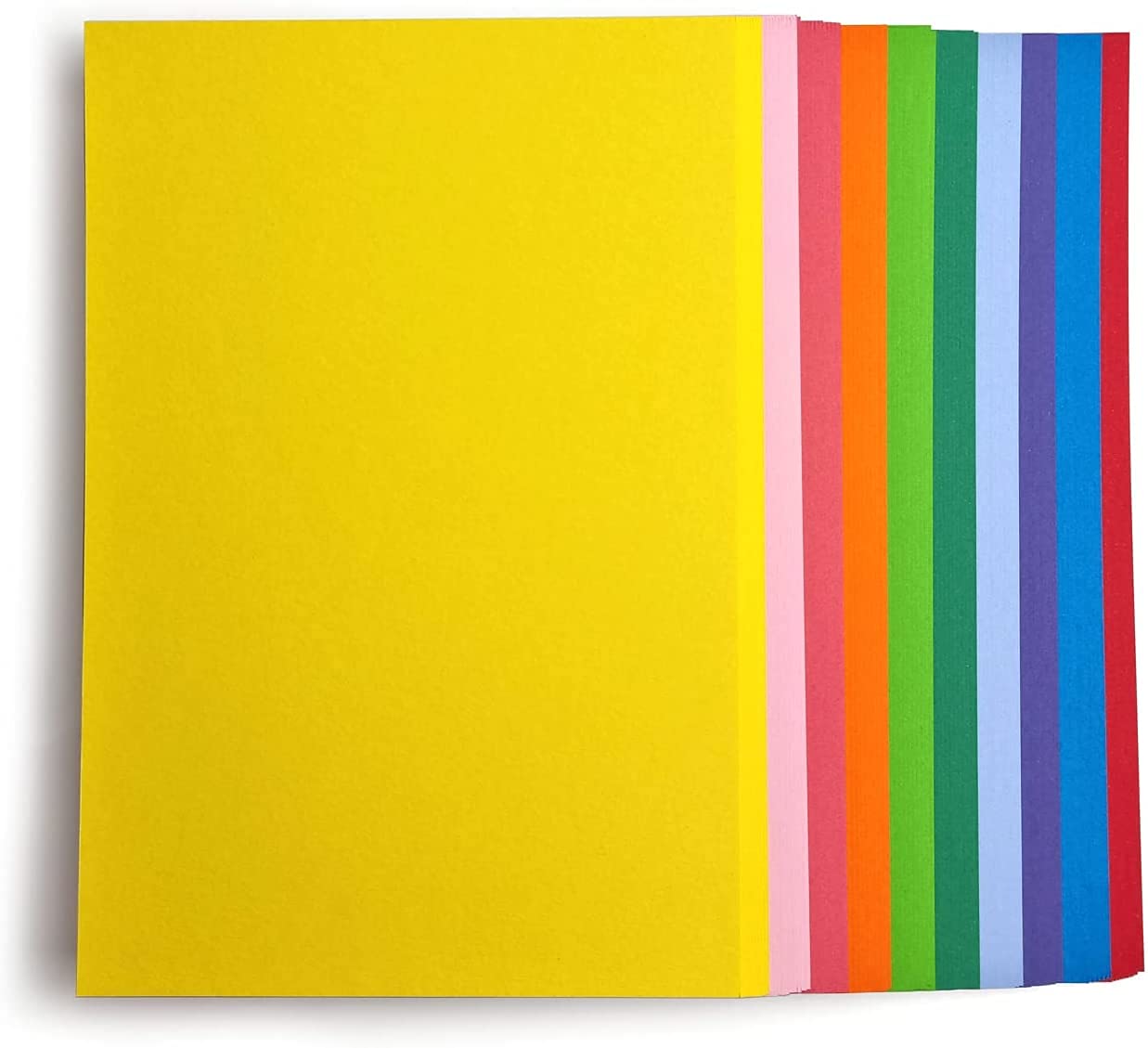 Mix Color Index Flash Cards - A5, 150 x 210 mm, Card stoke - cue Cards, Cheat Sheets, exam, Interview Preparation (A5-80 Sheets) 2