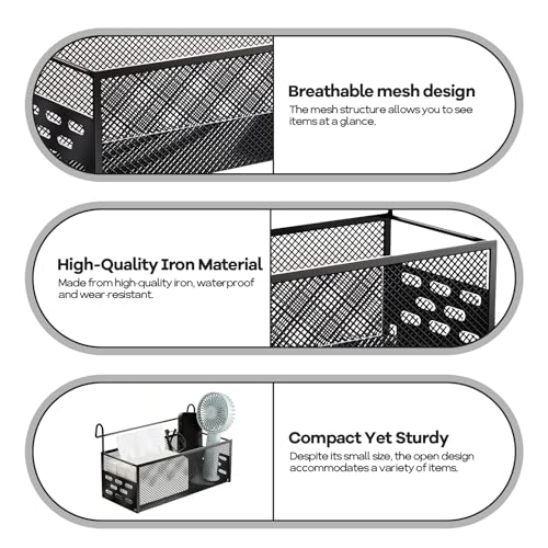 Panier de rangement portable métallique multifonction pour optimiser l'espace
