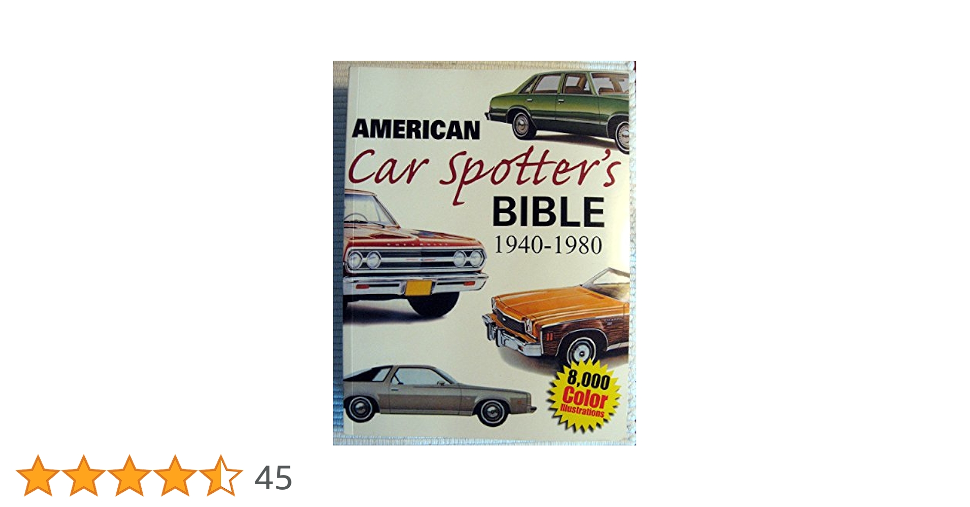 Amazon | American Car Spotter's Bible 1940-1980 | Burness
