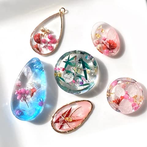 Amazon.co.jp: ドライフラワー 花びら つぼみ 色々ミックス レジン