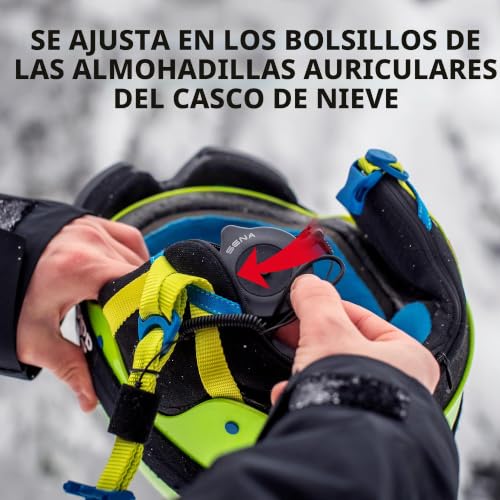 Miniatura 4 de Sena Snowtalk 2 - Dispositivo Bluetooth Para Deportes Invernales Con Intercomunicador Integrado