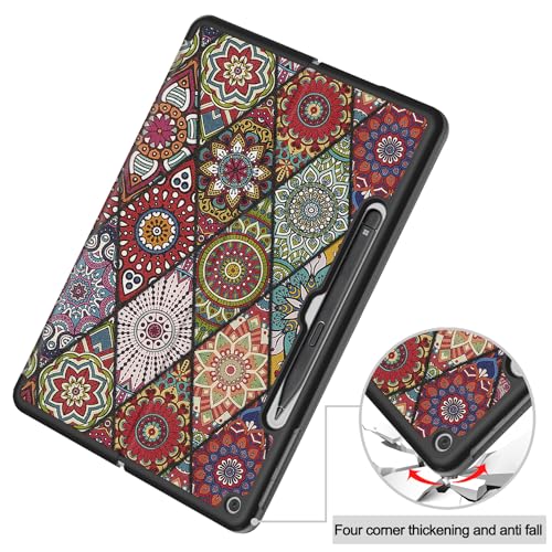 Gylint Case for Microsoft Surface Pro 12-inch 1st Edition 2025, Multiple Angle Polyester Slim Light Shell Case Cover for Surface Pro 12 Tablet,Compatible with Type Cover Keyboard Mandala by Gylint - Used condition - Image 5