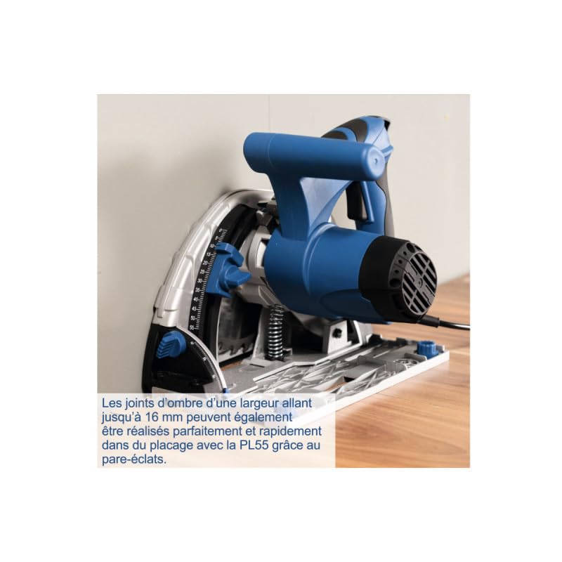 SCHEPPACH Tauchsäge mit Führungsschienen - 1200W - 160mm - PL56