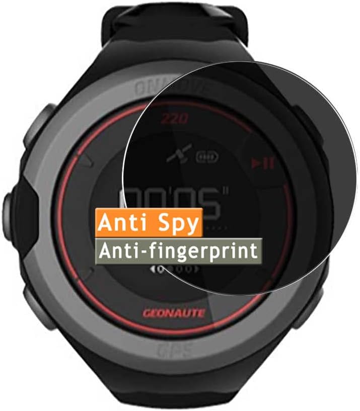 Vaxson Privacy Screen Protector, compatible with Geonaute OnMove 220, Anti Spy Guard Film Protectors Sticker [NOT Tempered Glass] New