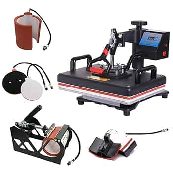 新品未使用☆1400W熱転写ヒートプレス機 38cm×38cm 昇華DTF転写 Amazon