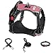 Big Dog Harness No Pull Adjustable Pet Reflective Oxford Soft Vest for Large Dogs Easy Control Harness (L, Pink)