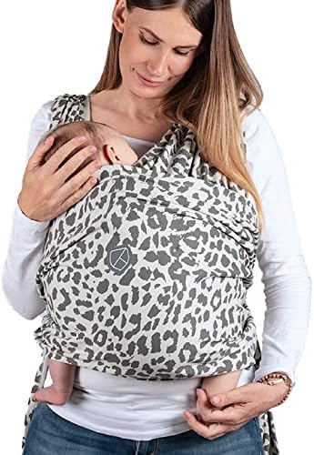 Koala Babycare Babytragetuch - Einfach anzuziehen - Elastisches Tragetuch bis zu 15 kg - Verstellbar und Unisex