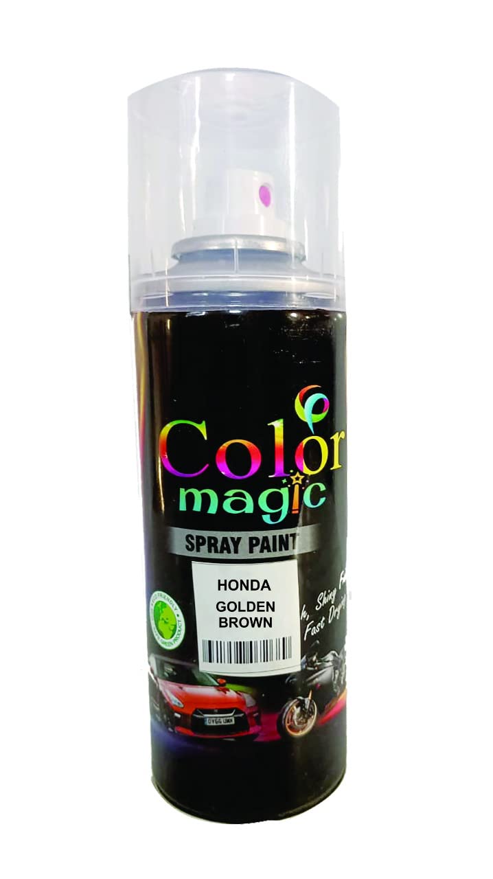 COLORMAGIC GOLDEN BROWN SPRAY PAINT, COMPATIBLE FOR HONDA CAR HONDA JAZZ-image-33