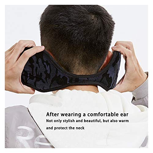Yamia Winter Ear Muffs Ear Muffs Warmers Unisex Foldable Classic Knit Winter Warm Earmuffs Outdoor Earmuffs Gift For Men & Women For Cold Weather (Color : Green, Size : 2 Pack) #TOP3