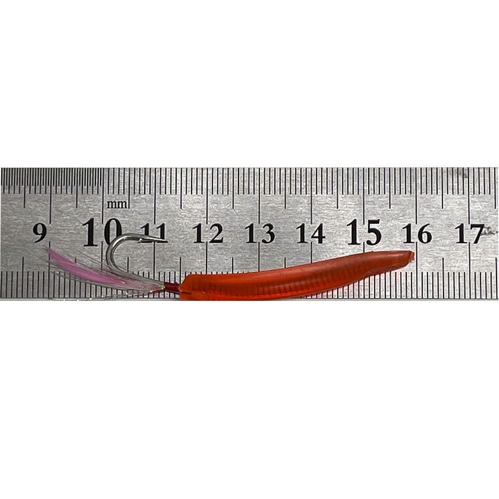 Amazon.co.jp: 弓角 60mm 4色8個セット 専用ケース付き ショア サーフ