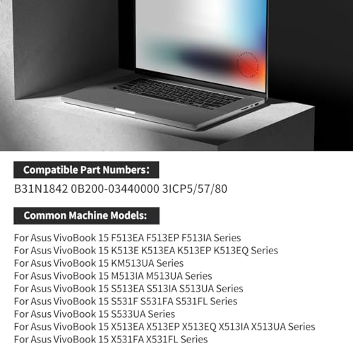 Batterie de Qualité Supérieure B31N1842 pour Asus K513EA