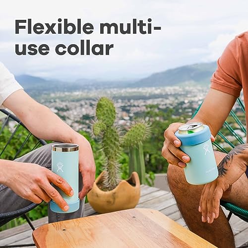 Hydro Flask Dual 12 Oz Tandem Stainless Steel Reusable Can Holder Cooler Cup Goji - Vacuum Insulated, Dishwasher Safe, Bpa-Free, Non-Toxic #TOP4