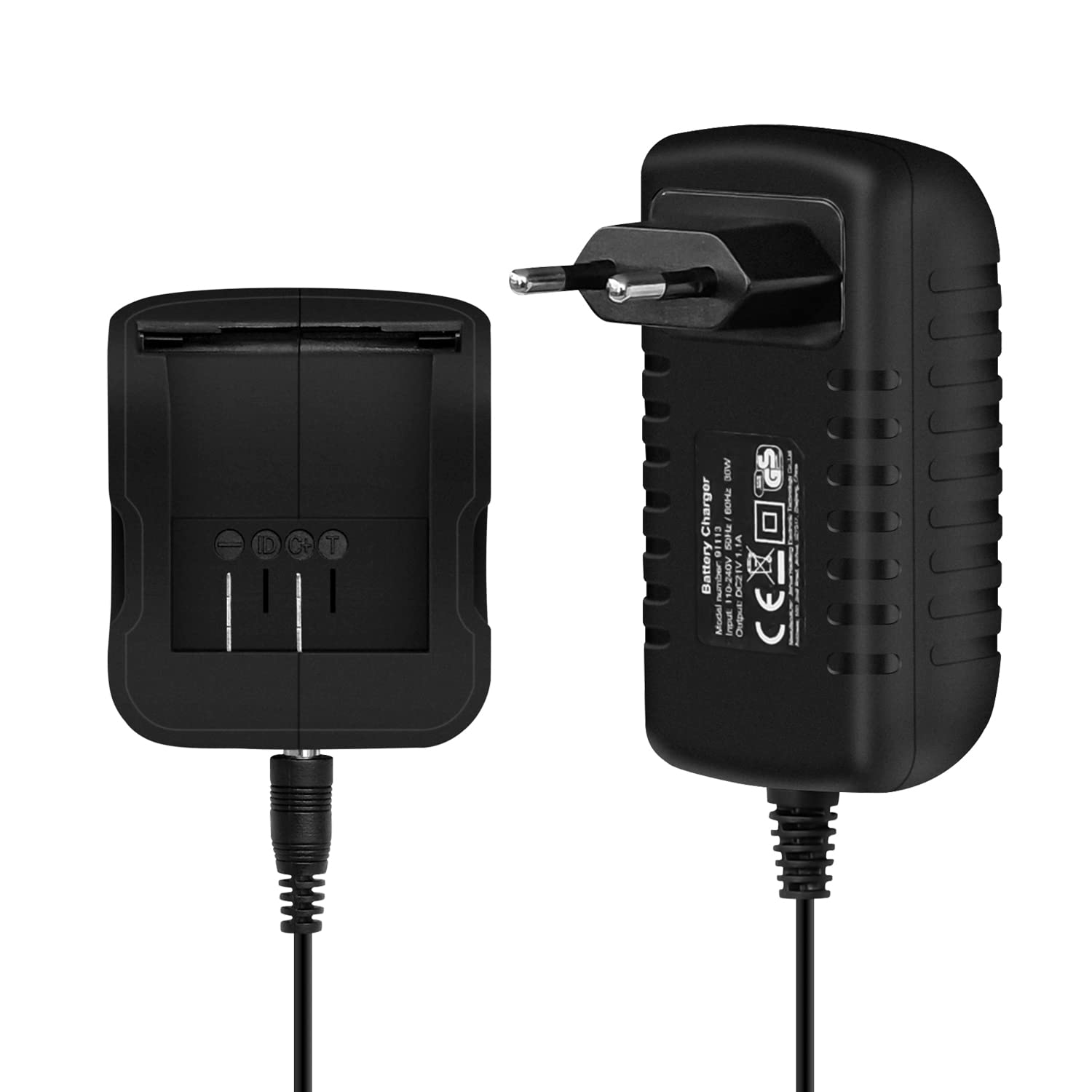 Ładowarka do akumulatorów, ENVENTOR 1,1 A do akumulatorów litowych ENVENTOR 20 V 2,0 Ah / 4,0 Ah