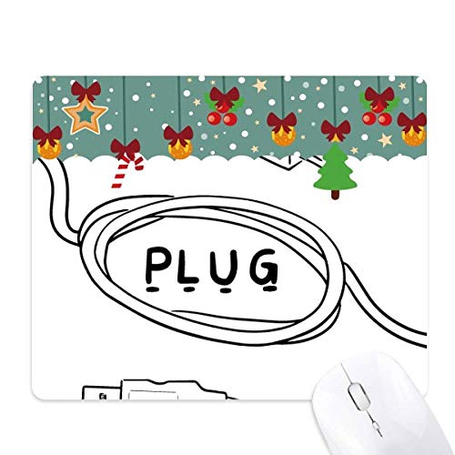Tapis de souris jeu ligne de données USB cadeau de Noël original pour geek