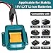 for Power Adapter Wheel for Makita 18V LXT Battery with Wire Harness Connector and Fuse Holder Compatible for Peg-Perego 12 Volt for Power Adapter Wheel Kids Ride-on Toy, 12AWG Wire with 40A Fuse