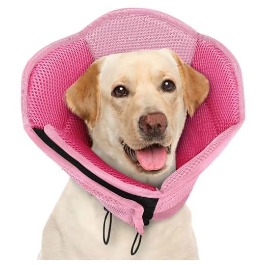 AOFITEE Adjustable Dog Cone for Surgery Recovery