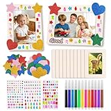 Tuxvealu 10 Pcs Marco de Foto Decoración para Niños, Manualidades