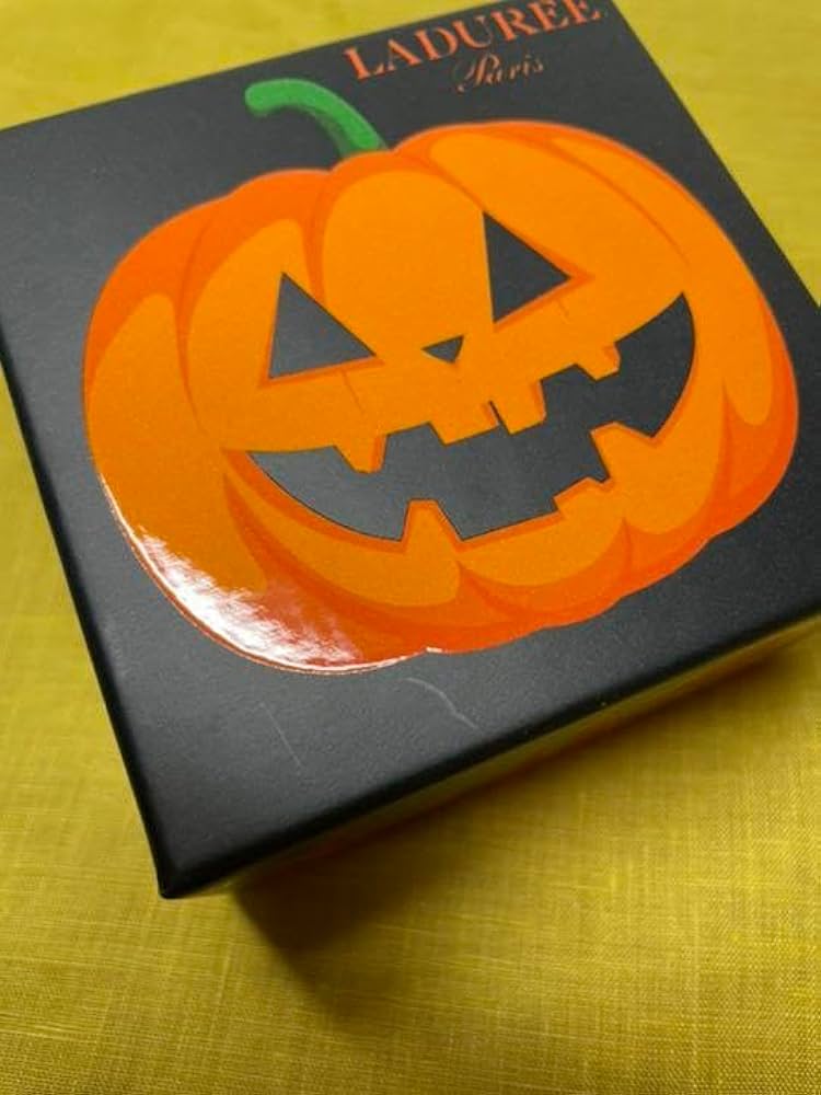 ラデュレ　マカロン空箱2個　ハロウィン限定パッケージ ラデュレ マカロン空箱2個 ハロウィン限定パッケージ