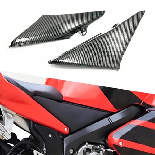 Finition fibre de carbone pour carénage latéral Honda CBR600 RR