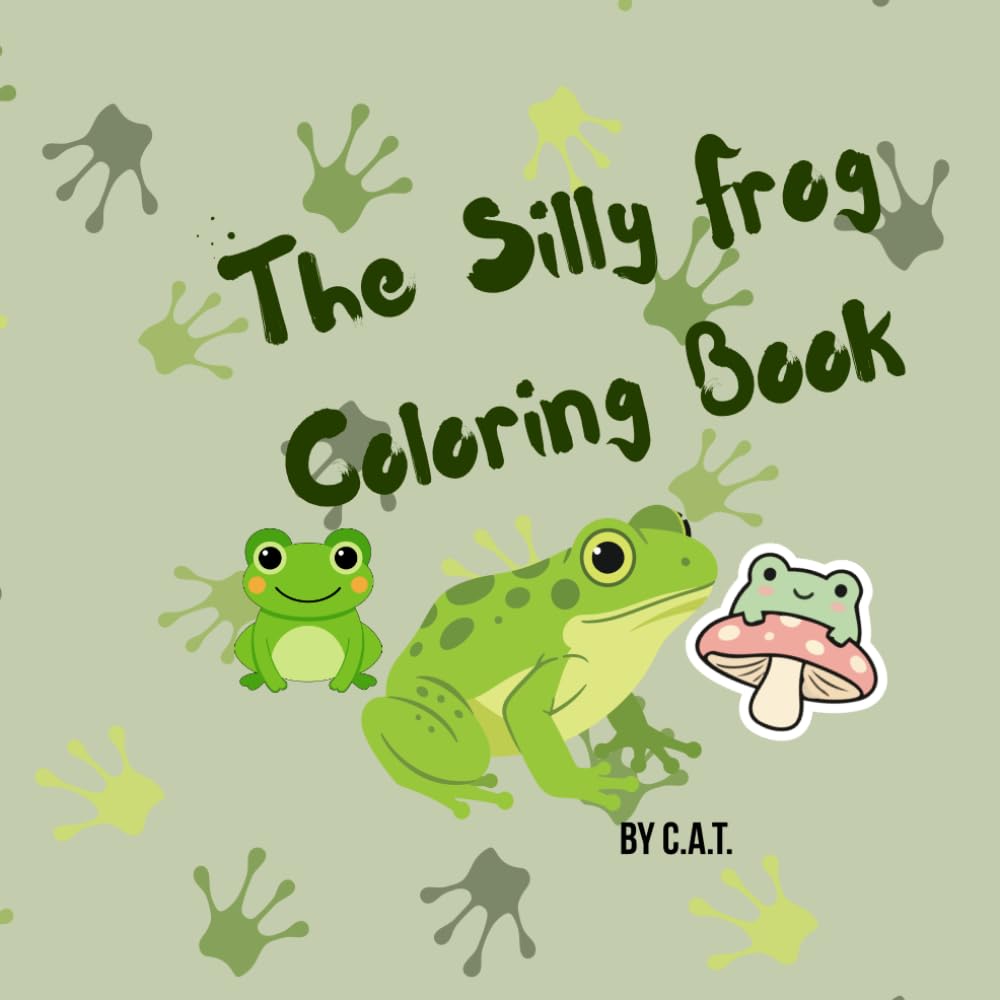The Silly Frog Coloring Book