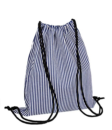Majea Turnbeutel, blau Turnbeutel Sportbeutel Rucksack Beutel Jutebeutel Taschen Gym Sack gymbag Tüte Gymnastikbeutel gymsac Damen Artikel-Nr.440636 Cover