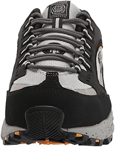 Skechers Men's Stamina ST Athletic Style Industrial Shoe, Black Grey, 9.5 | Image 1