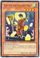 遊戯王 忍者義賊ゴエゴエ イタリア版レリーフ FOTB-IT024 遊戯王 忍者