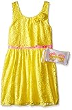 Big Girls Weekend In Newport Lace Dress with Bag Sun Yellow Medium/10/12