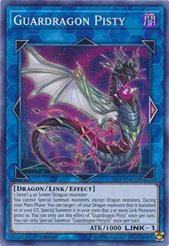 Yu-Gi-Oh! - Guardragon Pisty - SAST-EN052 - Savage Strike - Primera Edición - Super Rare