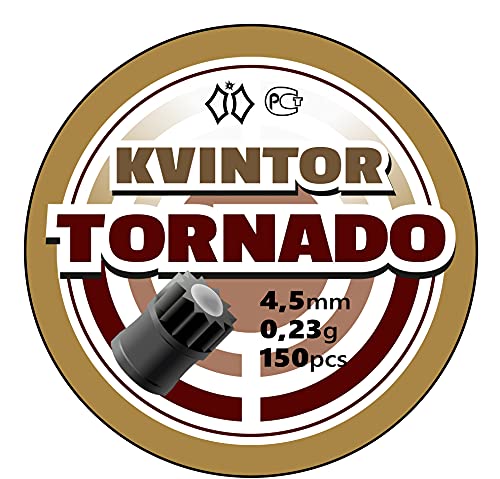 177 Pellets for Air Riffle â€“ Pellets 177 Cal â€“ Air Gun Pellets for Pellet Gun .177 Caliber Lead Free 150ct 3 Grain Tornado