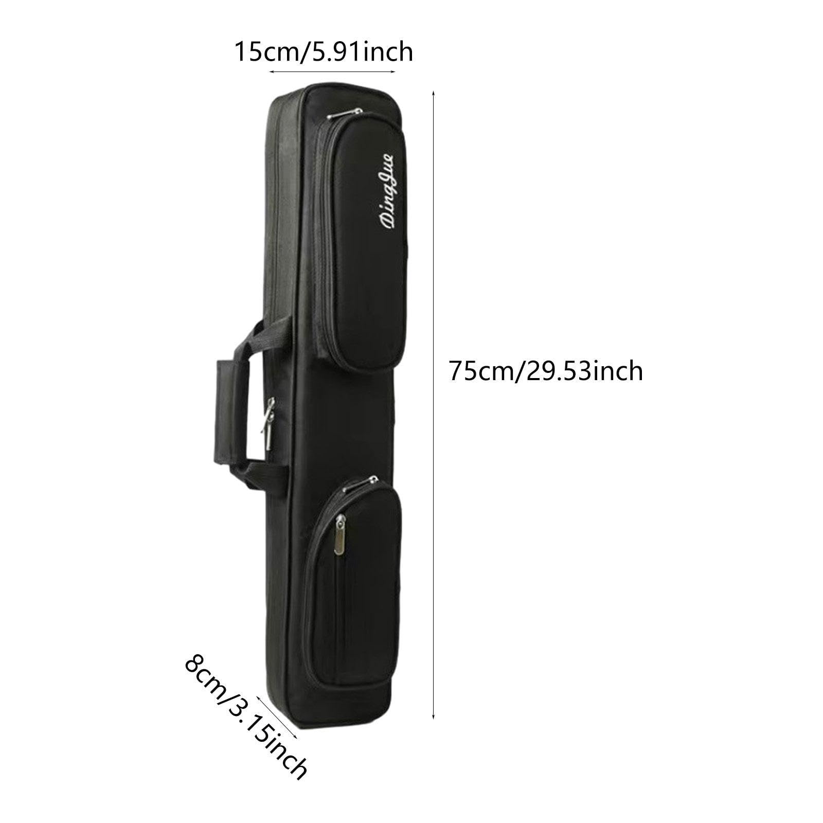 Estuche de Billar Caja Protector Palo Snooker Portador Ligero Impermeable con Correa Adecuada para Jugadores Profesionales Y Aficionados Viajes Exhibi